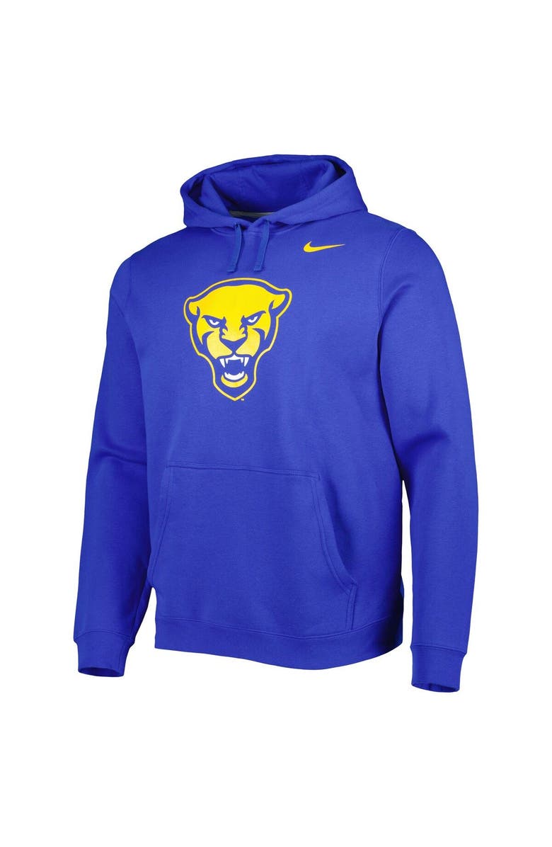 Nike Men's Nike Royal Pitt Panthers Logo Club Pullover Hoodie, Alternate, color, 