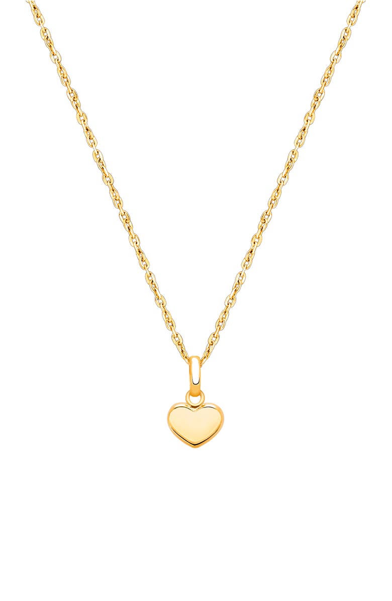 Tiny Blessings 14K Gold Modern Heart 12-14" Necklace, Main, color, 14K Yellow Gold