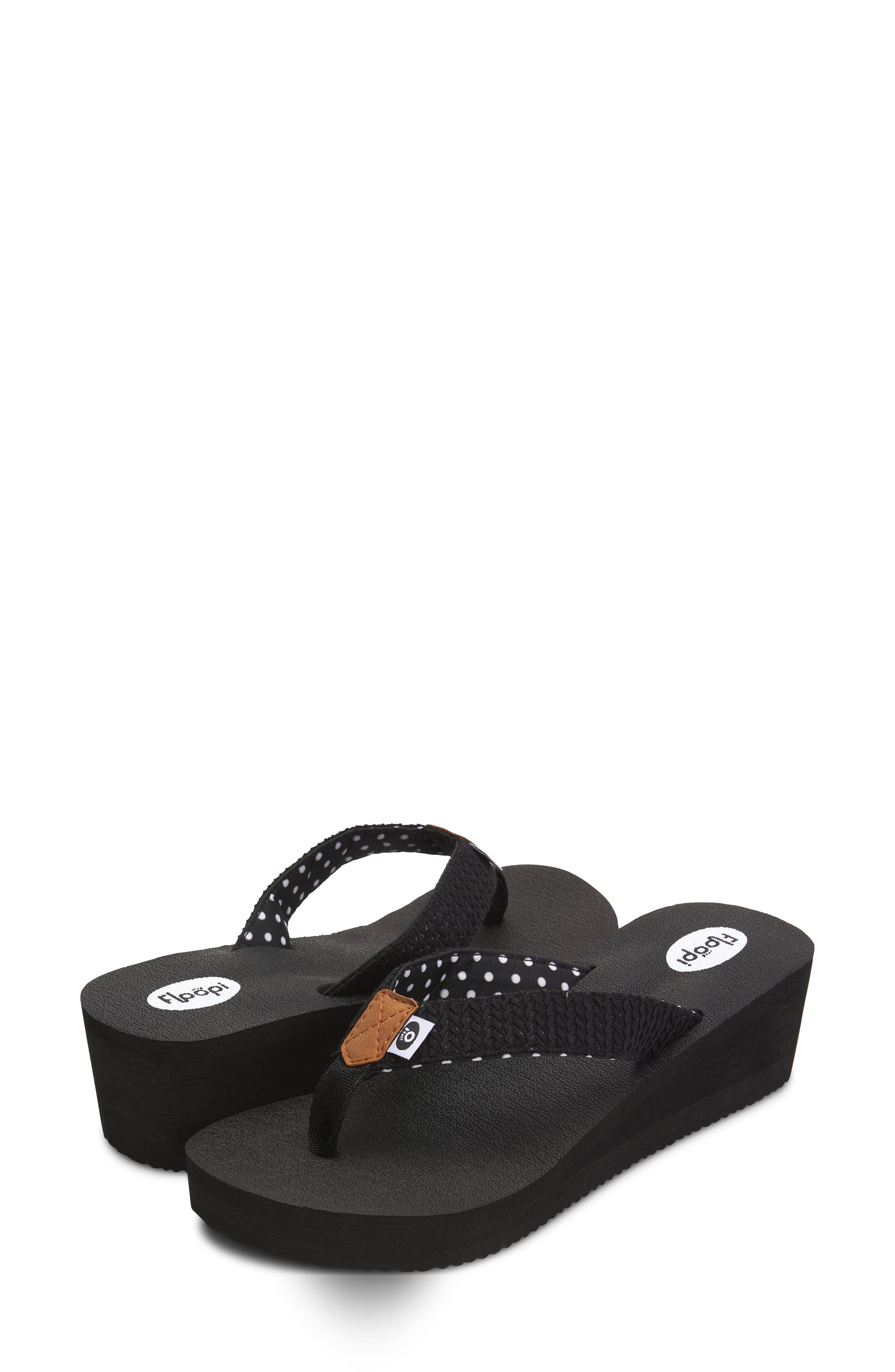 FLOOPI Comfort Sponge Wedge Sandal, Alternate, color, 