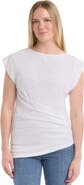 Wilt Boat Neck Rolled Cuff Tee