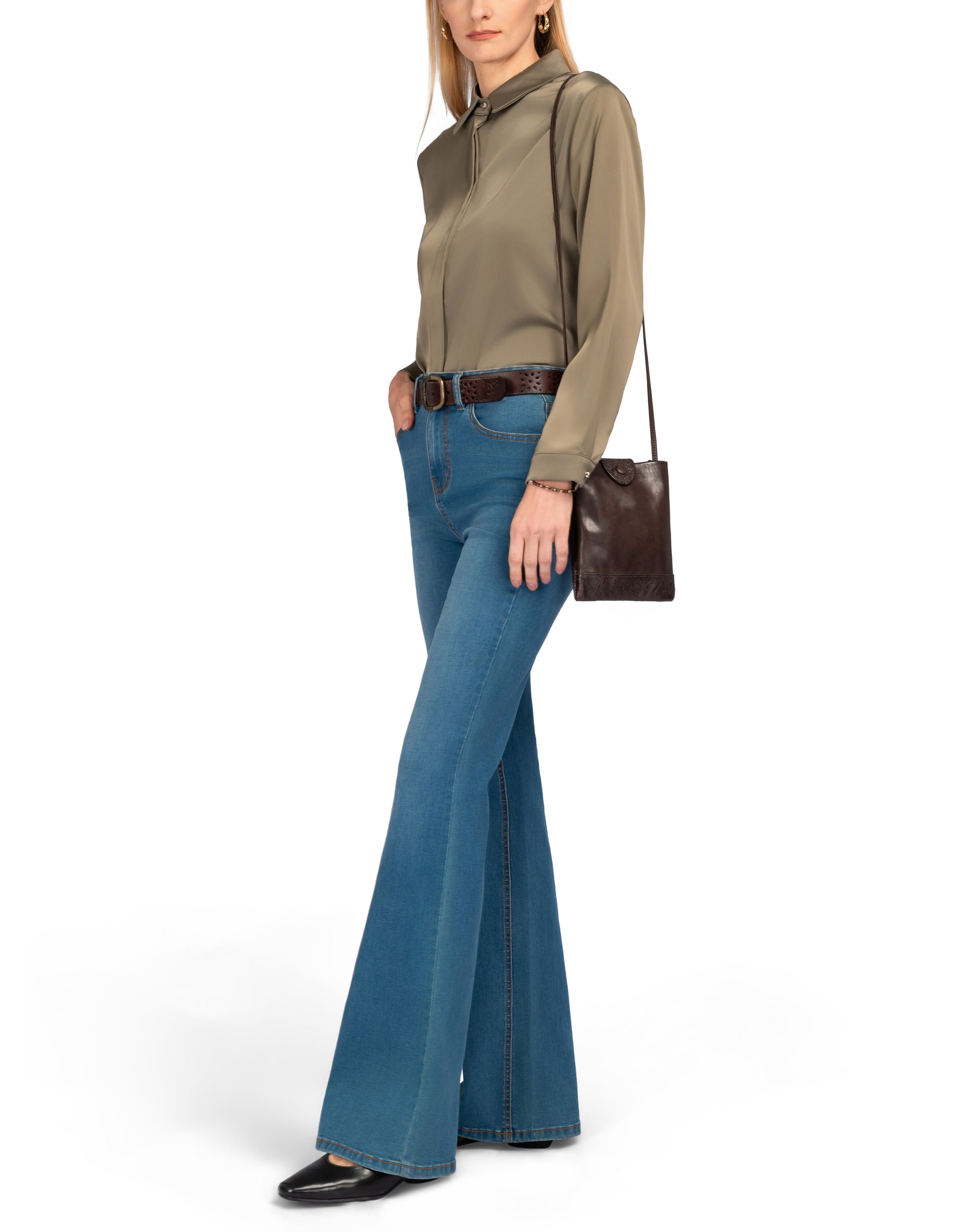 Lily Genuine Leather Structured Convertible Crossbody, Alternate, color, Taupe