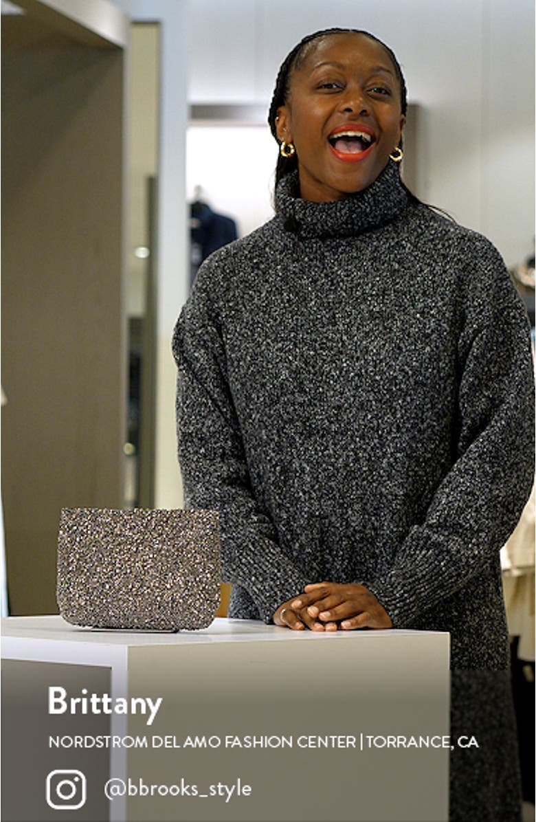 Estelle Glitter Clutch, sales video thumbnail