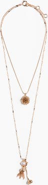H&M Two-strand Pendant Necklace