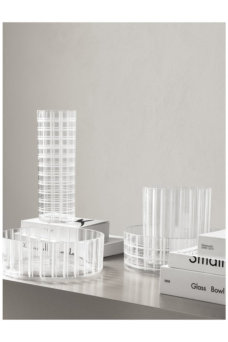 Large Cut in Number Checker Vase, Alternate, color, NO COLOR