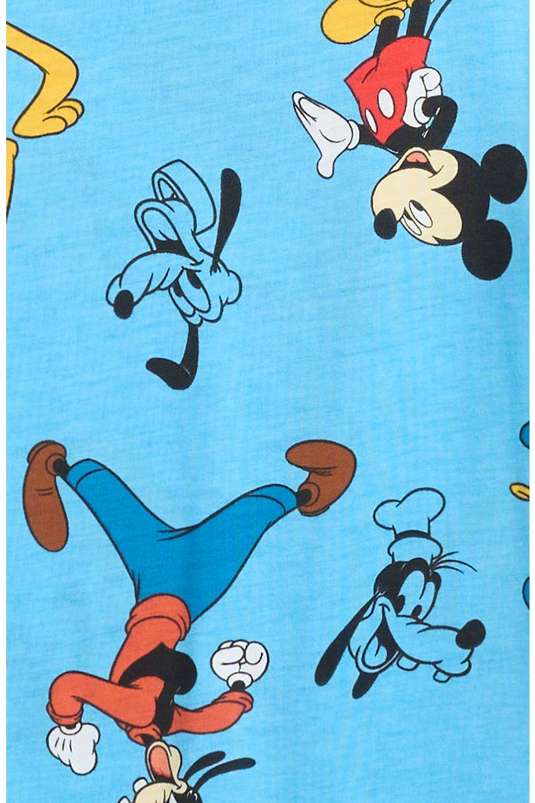 Kids' Mickey & Friends Graphic Tee, Alternate, color, BLUE HEATHER