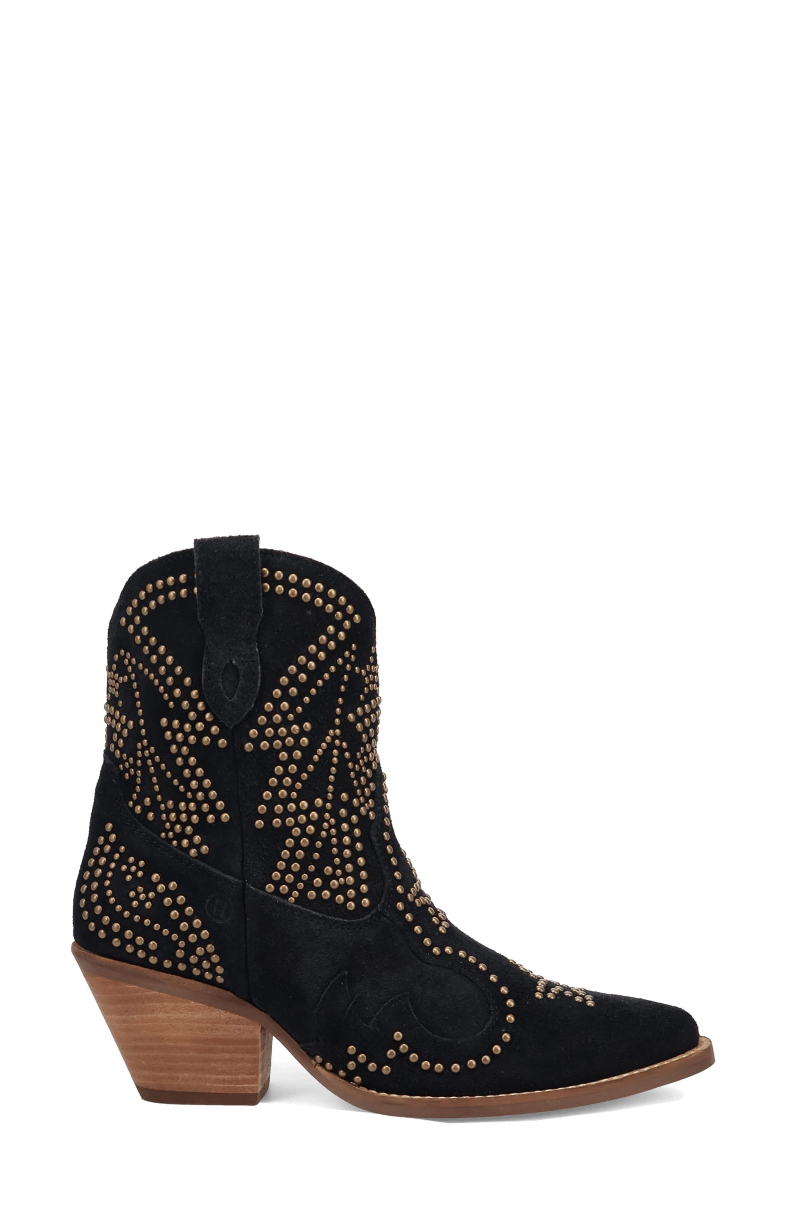 Dingo Seein' Stars Western Boot, Alternate, color, Black