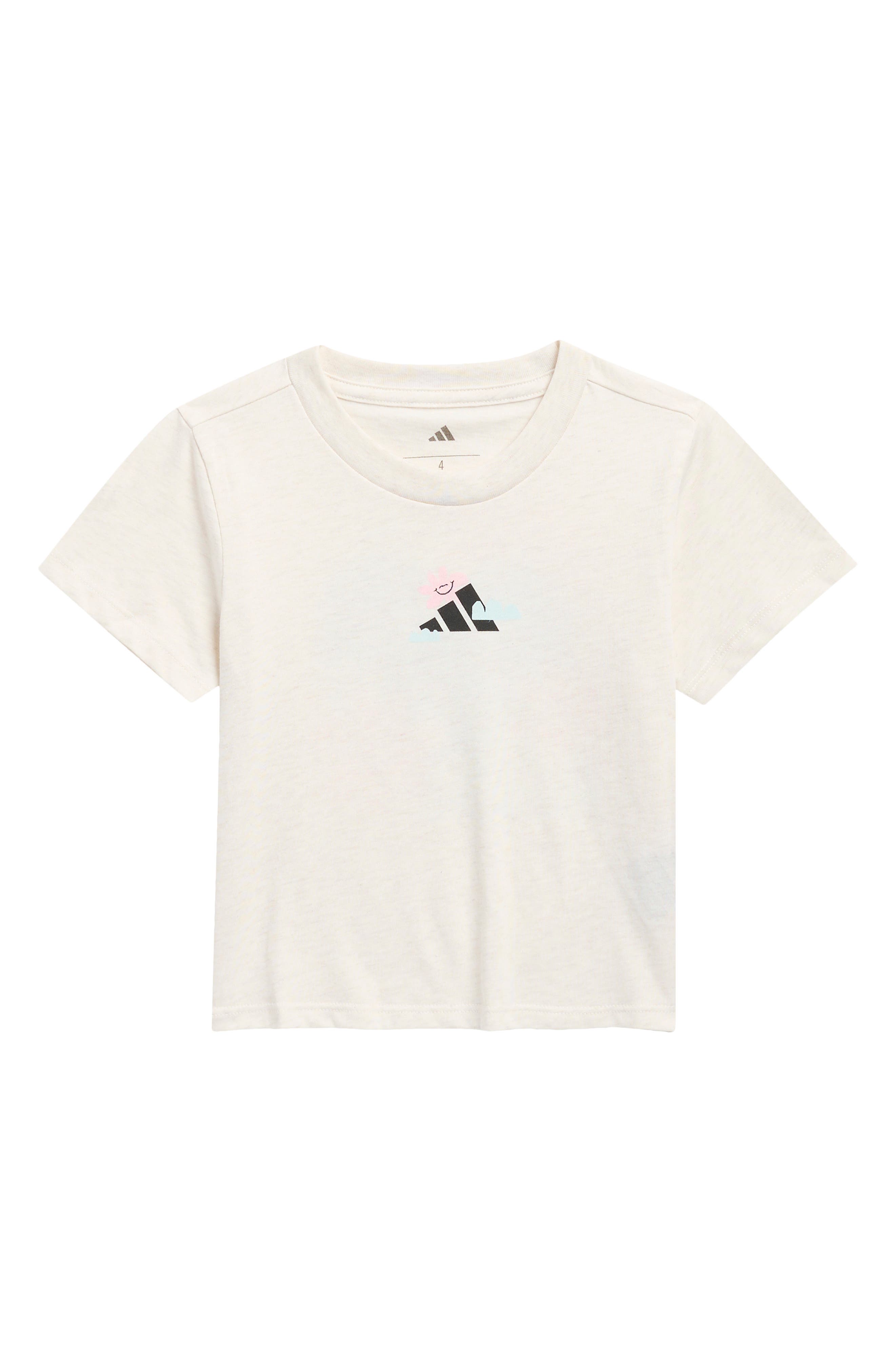adidas Kids' Happy Planet Jersey Graphic T-Shirt