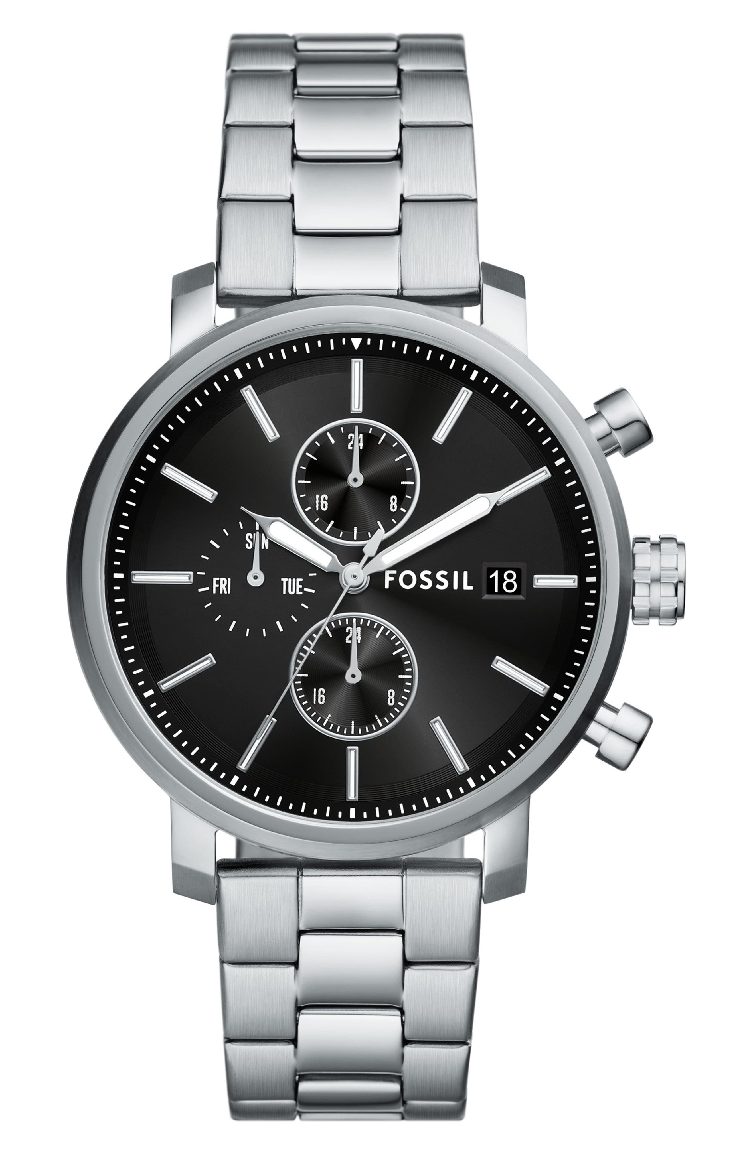 Fossil Rhett Multifunction Stainless Steel Watch