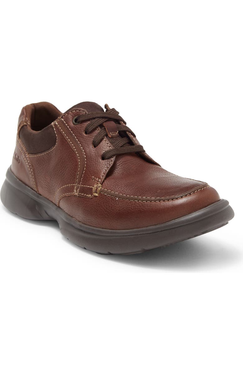 Clarks<sup>®</sup> Bradley Vibe Moc Toe Sneaker - Wide Width Available, Main, color,