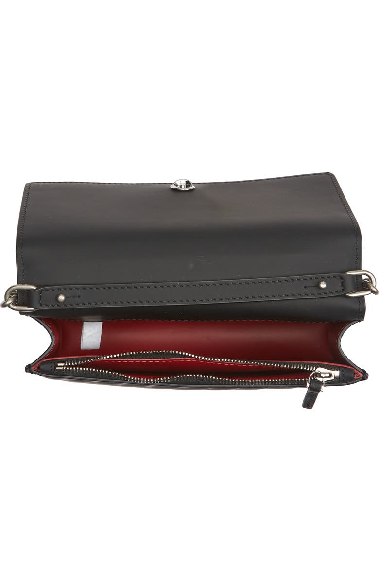 Off-White Jitney 0.5 Matte Leather Shoulder Bag, Alternate, color,