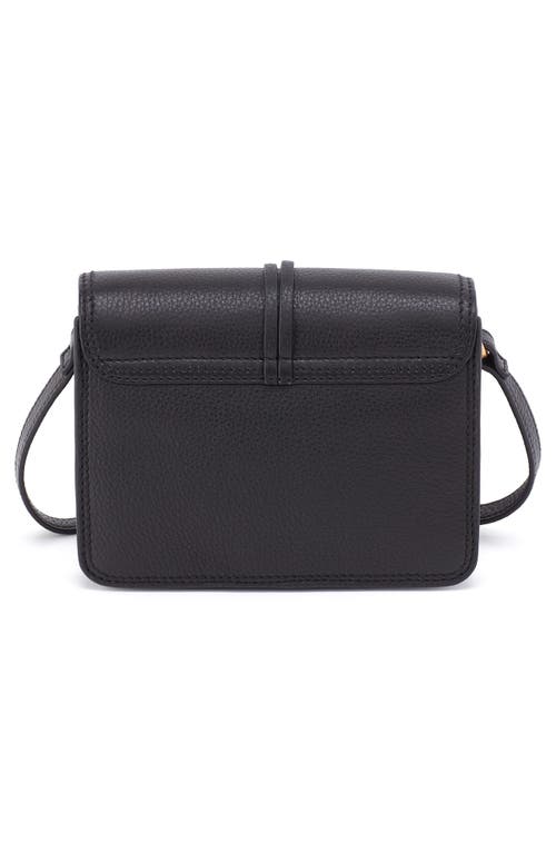 Hobo Small Eden Leather Crossbody Bag In Black