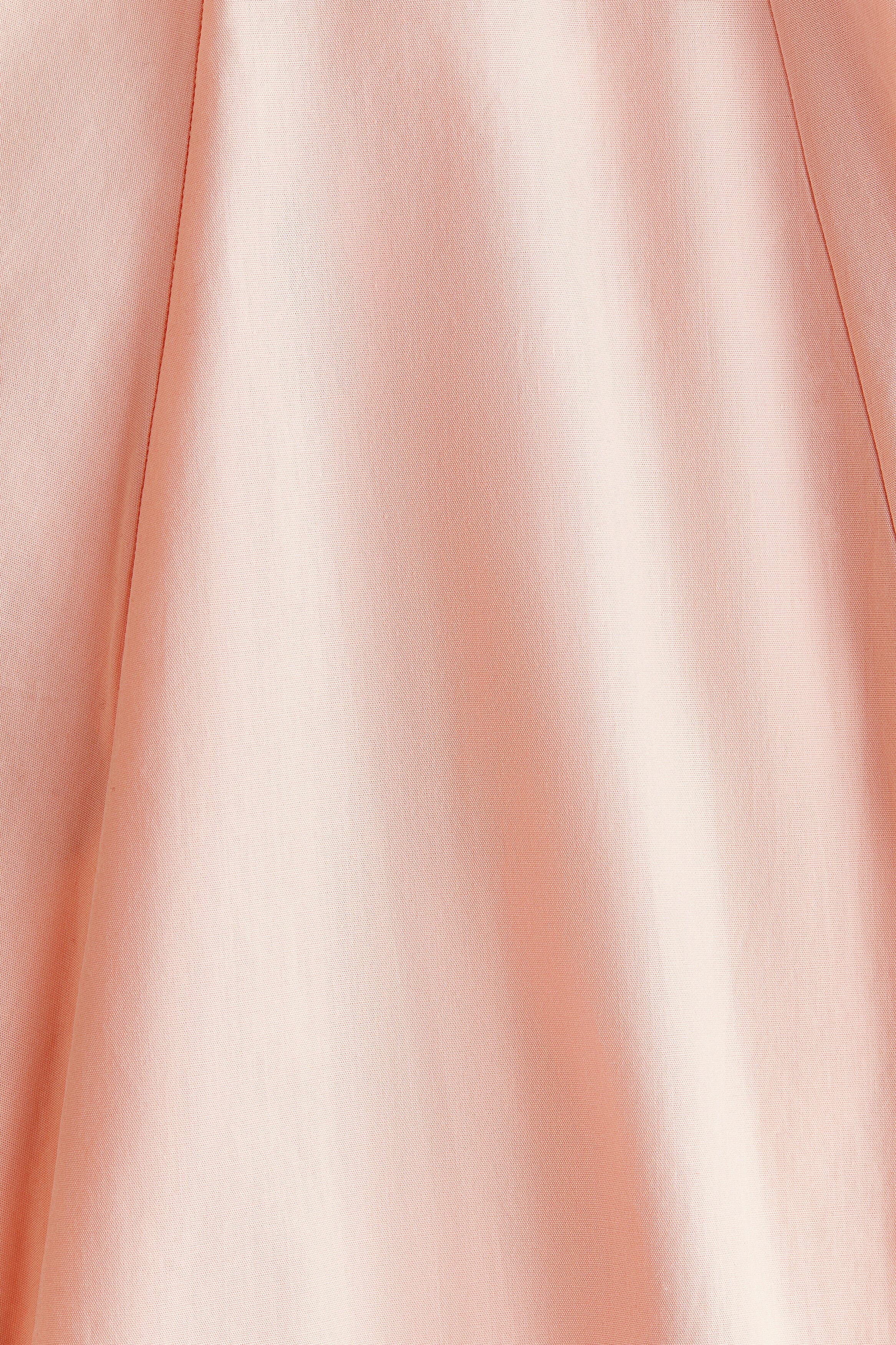Flared-skirt Poplin Dress - image 4