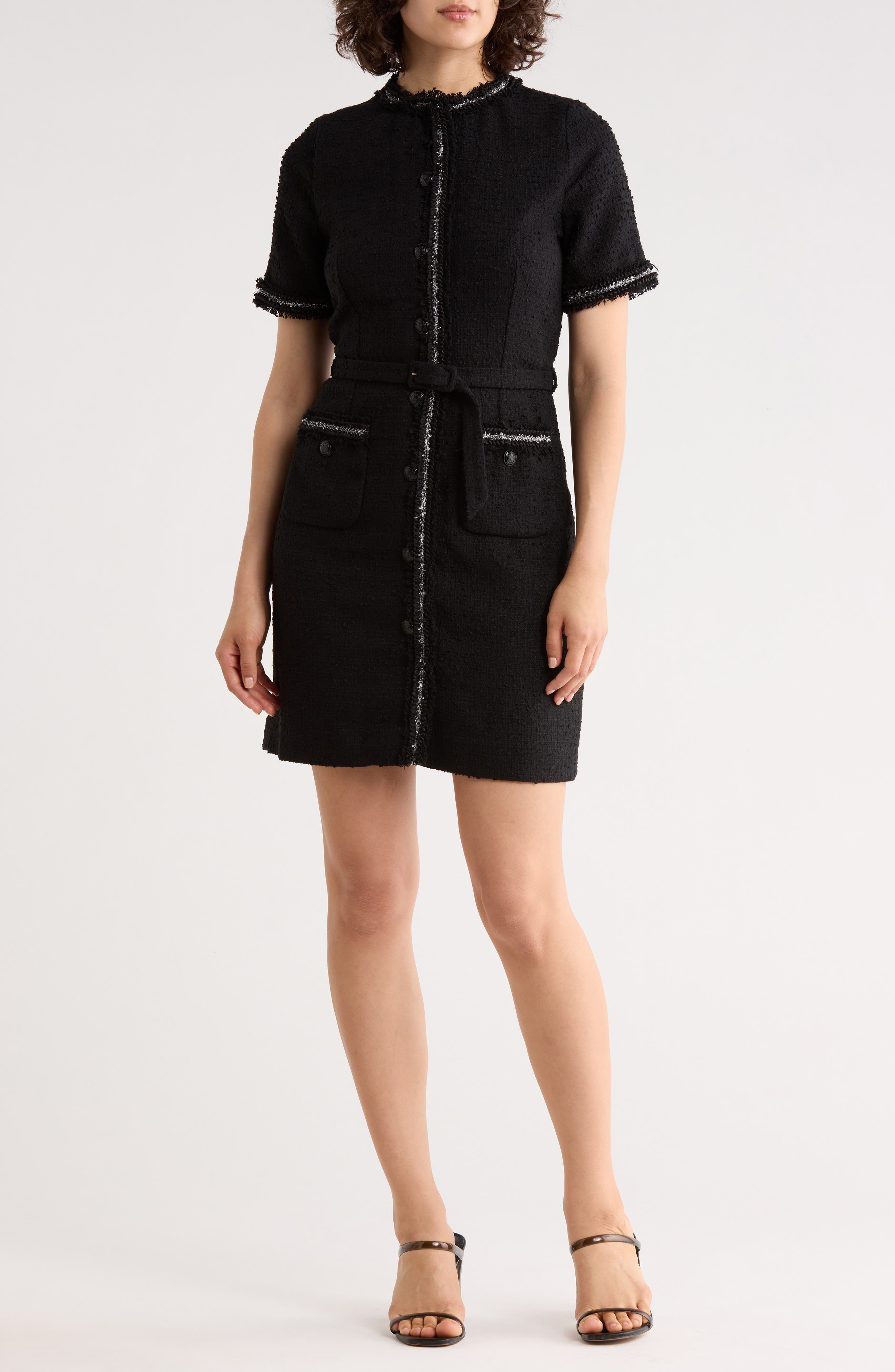 LK Bennett Dr Charlie Tweed Minidress