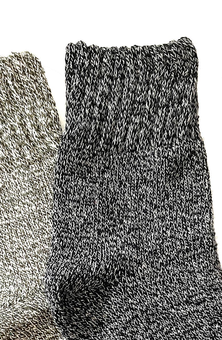 Stems Assorted 2-Pack Mélange Cozy Socks, Alternate, color,