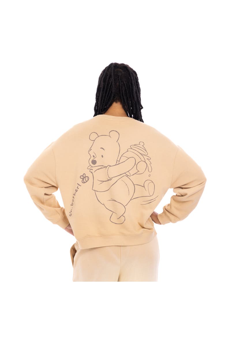 Winnie the Pooh Loungewear Sweatshirt, Alternate, color, Cream Winnie the Pooh