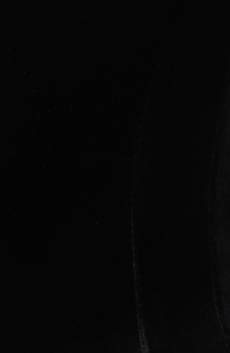 HOUSE OF CB Vienne Plunge Neck Stretch Velvet Corset, Alternate, color, Black