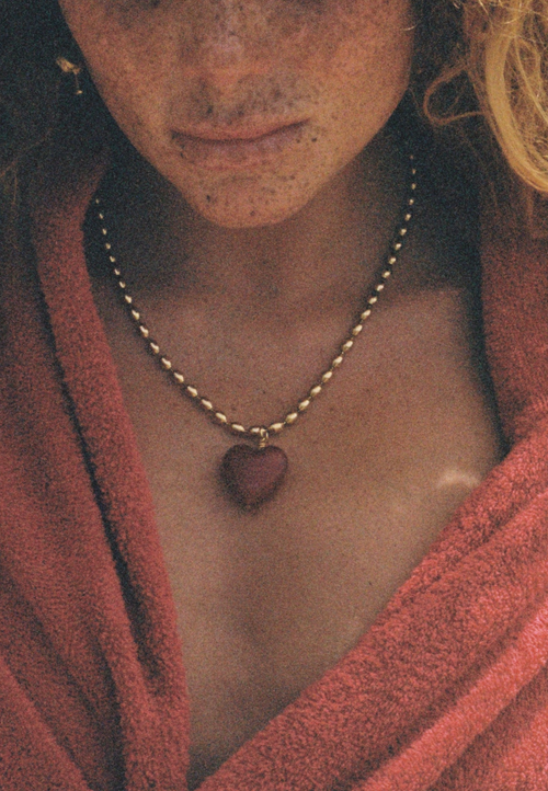 Sccollection Bacio Necklace In Gold