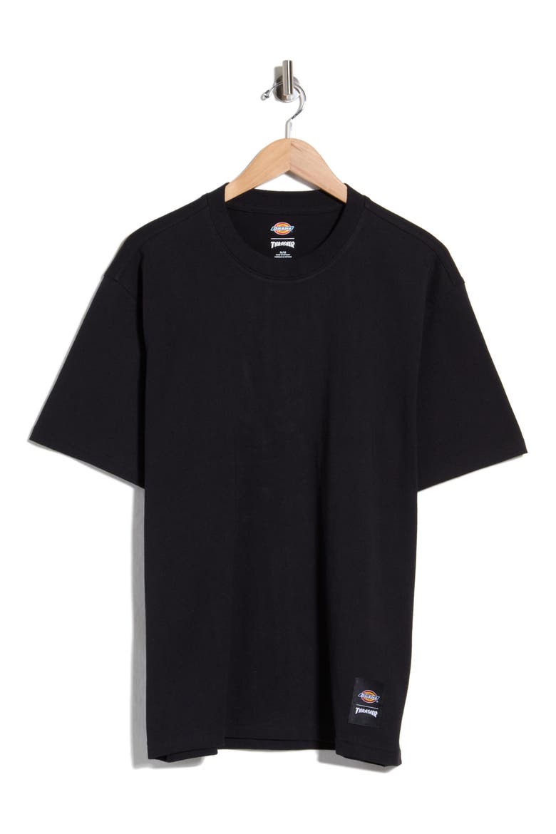 Thrasher x Dickies Graphic Tee, Main, color, BLACK