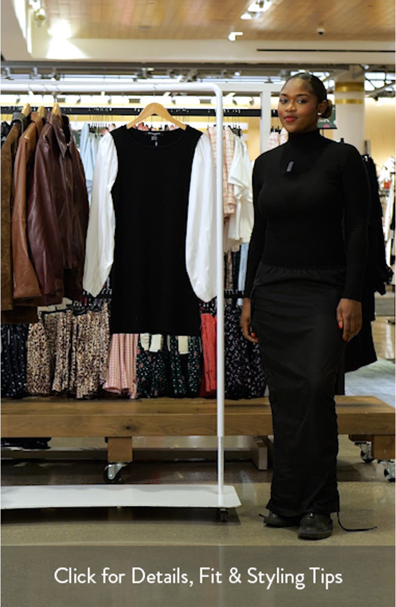 Maxime Long Sleeve Shift Dress, sales video thumbnail