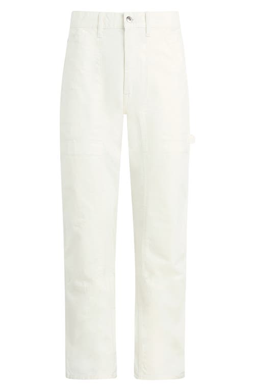 Joe's Jax Stripe Stretch Utility Pants In Sea Salt