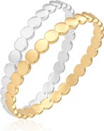 Vince Camuto Set of 2 Two Tone Bangles