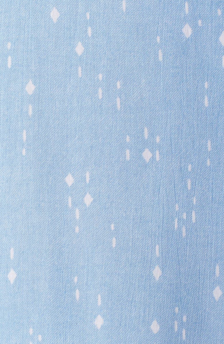 Charles Henry One-Shoulder Ruffle Shift Dress, Alternate, color, 