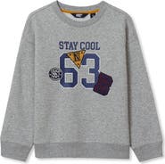 Lands' End Boys Graphic Crew Neck Sweatshirt