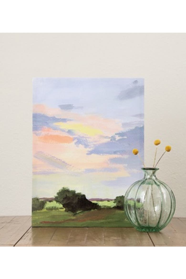 Canvas Giclee Skylight Wall Art, Main, color, Blue