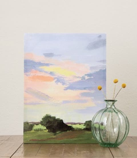 Canvas Giclee Skylight Wall Art