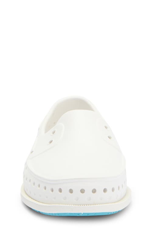 Native Shoes Kids' Howard Sugarlite Slip-on Sneaker In Shlwht/shlwht/srfrspckrb