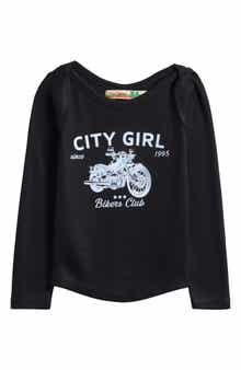 Vintage Havana Kids' Cotton Blend Thermal Graphic T-Shirt