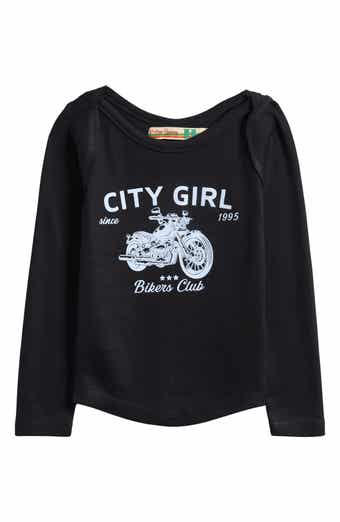 Vintage Havana Kids' Cotton Blend Thermal Graphic T-Shirt