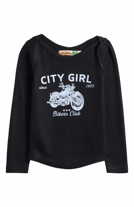 Vintage Havana Kids' Cotton Blend Thermal Graphic T-Shirt