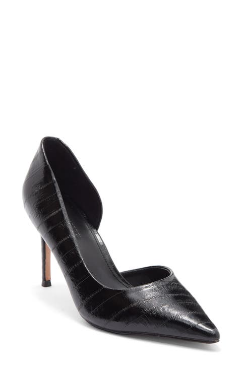 Nula Pointed Toe Half d'Orsay Pump (Women)