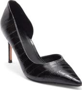 Steve Madden Nula Pointed Toe Half d'Orsay Pump