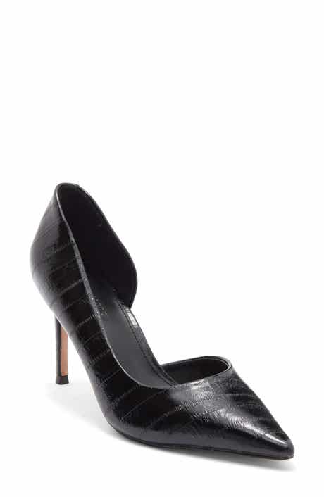 Steve Madden Nula Pointed Toe Half d'Orsay Pump