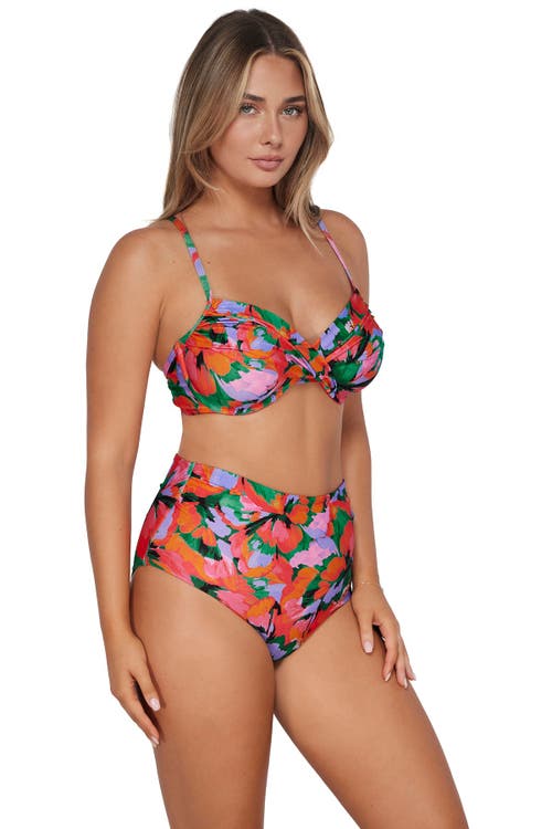 SUNSETS SUNSETS CROSSROADS UNDERWIRE BIKINI SWIMSUIT TOP