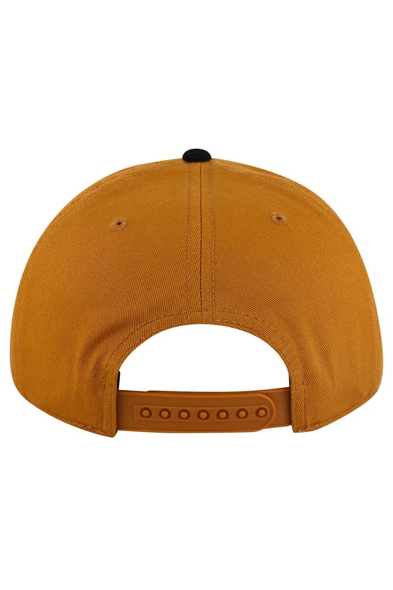 Men's American Needle  Tan/Black New Jersey Devils Burnett Adjustable Hat, Alternate, color, Tan