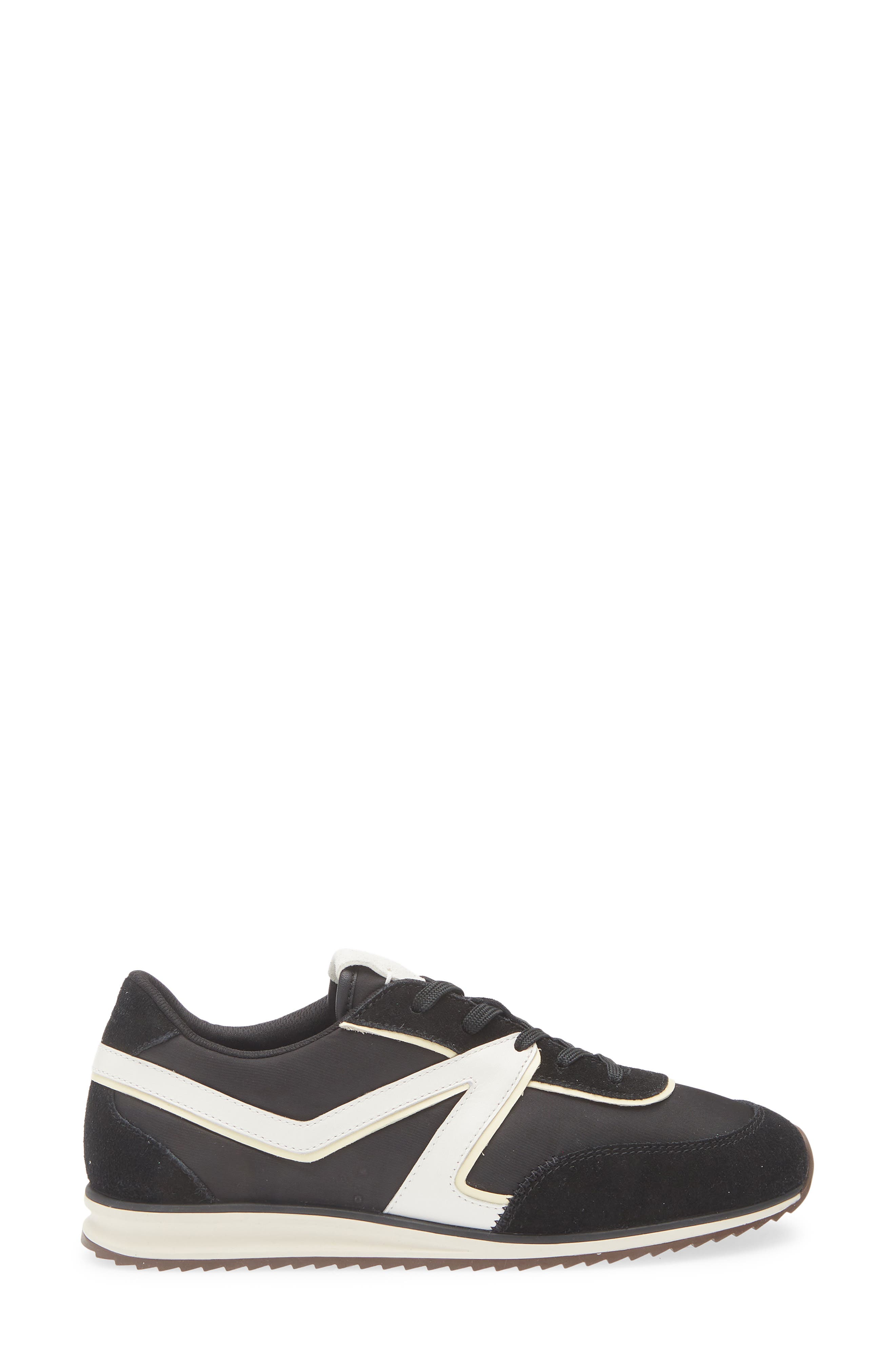 rag & bone Retro Sneaker, Alternate, color, Black
