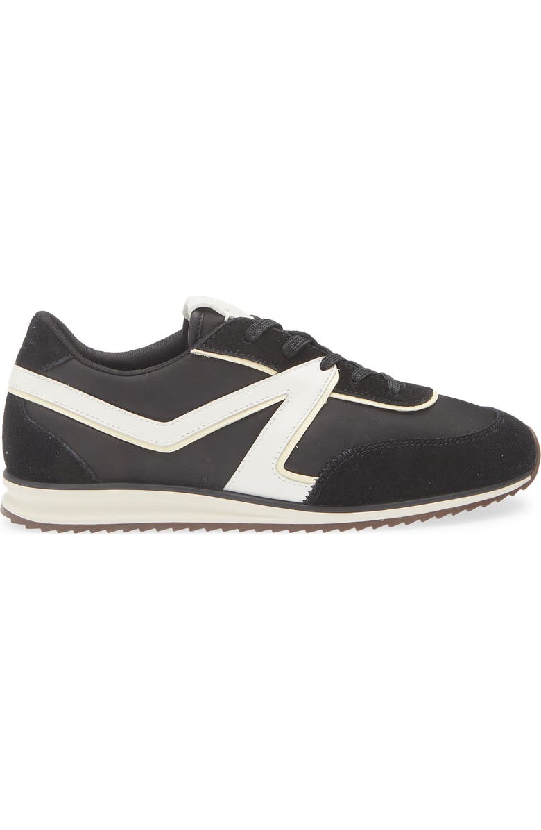 rag & bone Retro Sneaker, Alternate, color, Black