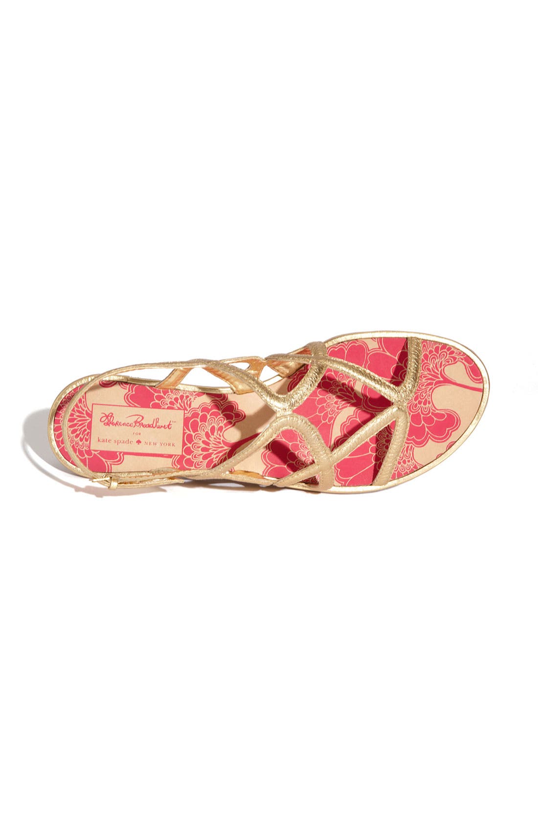 Kate Spade New York 'iris' flat sandal, Alternate, color, 