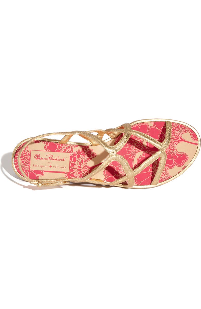 Kate Spade New York 'iris' flat sandal, Alternate, color,