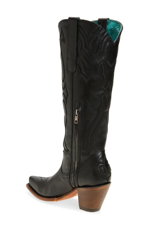 Corral Knee High Western Boot In Black