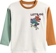 NEXT Kids' Colorblock Graphic T-Shirt