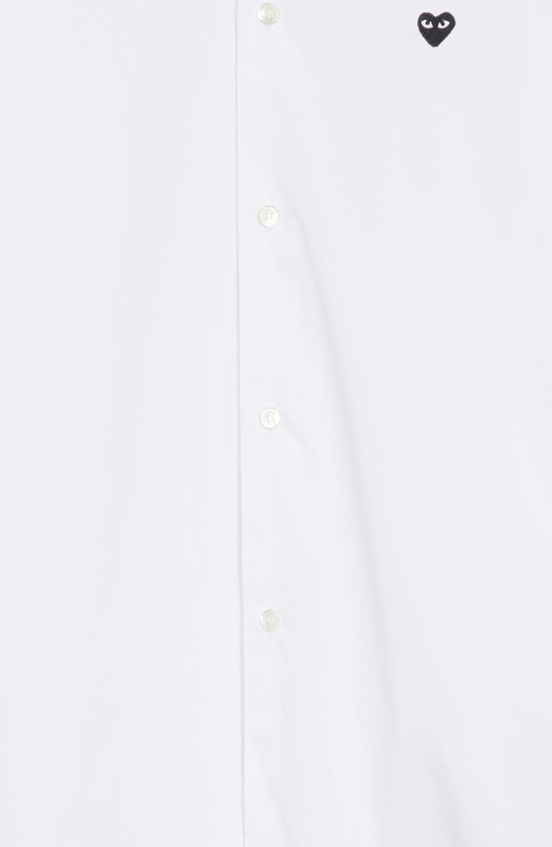 Comme des Garçons PLAY Appliqué Oxford Shirt, Alternate, color,