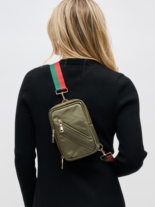 Sol And Selene Accolade Sling Backpack In Sage