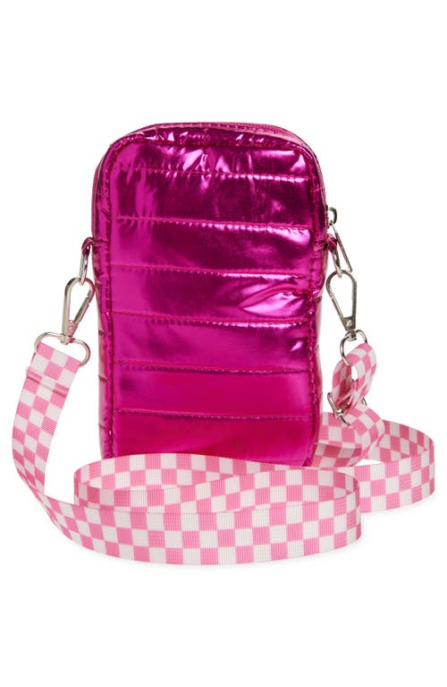 Piper & Jax Kids' Cellphone Crossbody Bag In Hot Pink