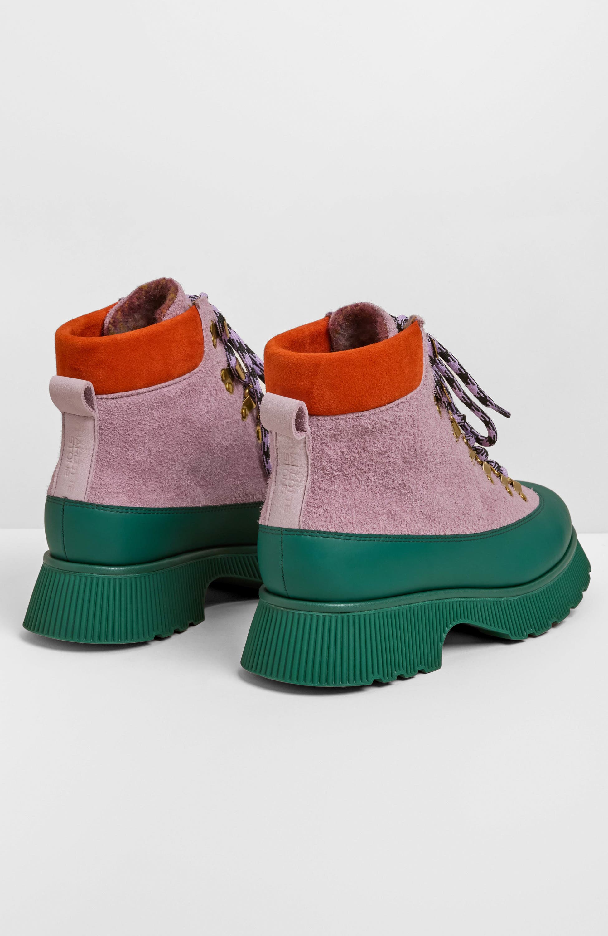 Morris Mudguard Lace Up Bootie, Alternate, color, Violet