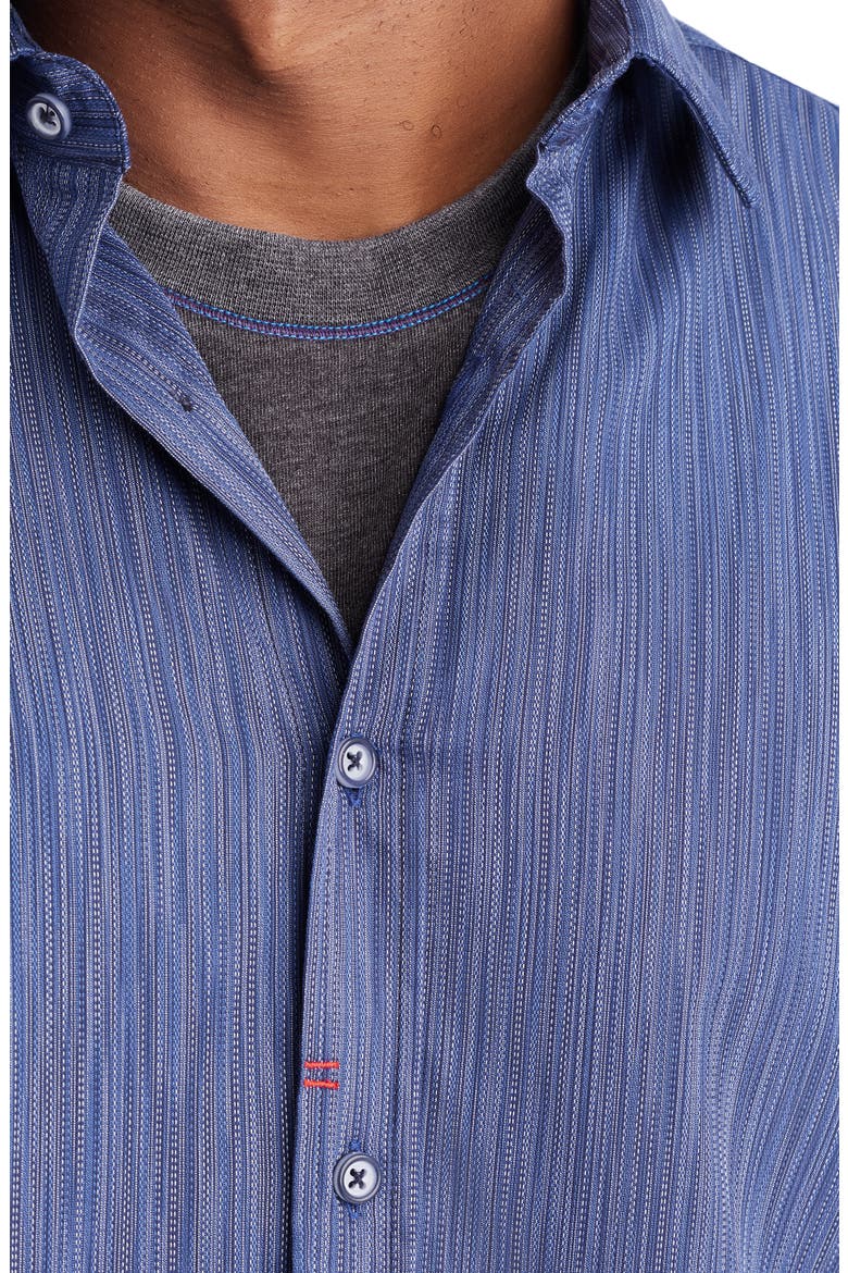 Mateo Long Sleeve Button-Up Shirt, Alternate, color, MULTI