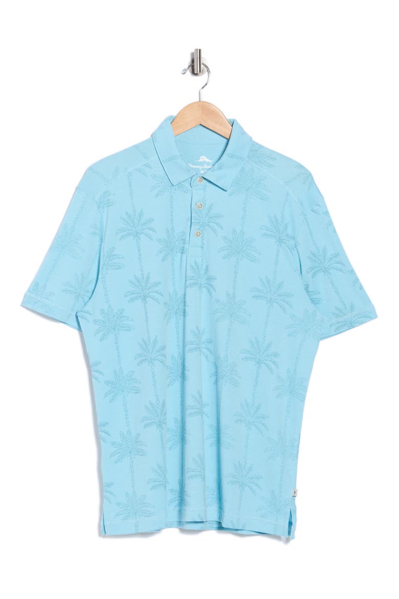Majestic Palms Polo, Alternate, color, MILKY BLUE